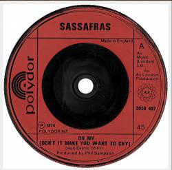 Sassafras : Oh My, Don't It Make You Wanna Cry - Kansas City Wine Sassafras : Oh My, Don't It Make You Wanna Cry - Kansas City Wine